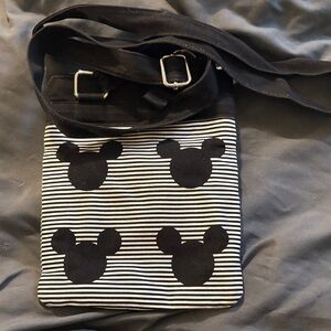 Disney Black and White Crossbody Bag